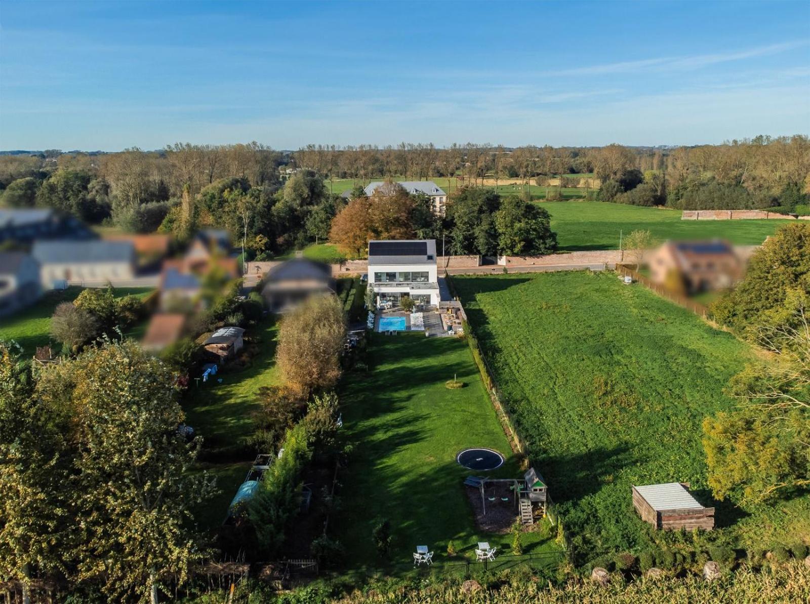Villa Blue Garden B&B Vlaamse Ardennen Nabij Pairi Daiza Geraardsbergen Exteriör bild